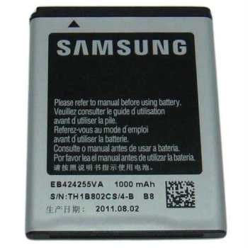 BATERIA SAMSUNG EB424255V M350 S3350 CH@T 350 A817 SOLSTICE 2 SOLSTICE II A927 FLIGHT 2 S5220 STAR 3