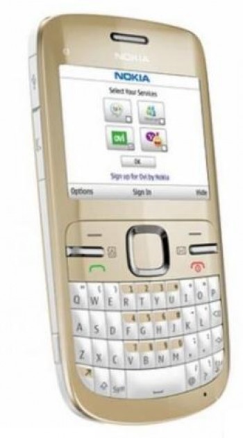 Lente Frontal Nokia C3-00 Cafe Claro