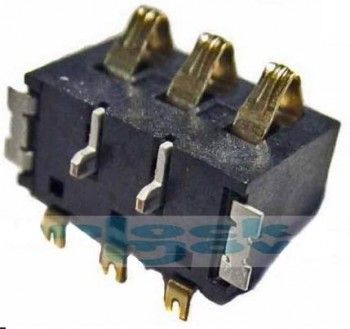 CONECTOR BATERIA SAMSUNG S5360 S5570 S5780 S6102 B5510 B7722 C3530 C3750 E2550 E2600 E2652 I5510