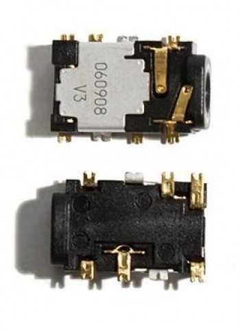 Conector Audio Nokia 6120c Classic/3110 Classic/ 5300/6300 6500s Slide/N82  3110C/5700/5200/5300