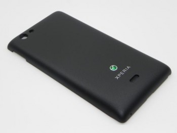 TAPA BATERIA SONY XPERIA MIRO ST23 NEGRA