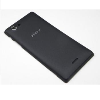 TAPA BATERIA NEGRA SONY XPERIA J ST26
