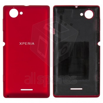 TAPA BATERIA XPERIA L SOC2104  C2105 S36H ROJO