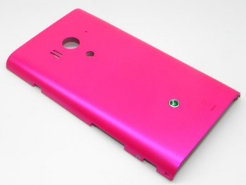 TAPA BATERIA SONY XPERIA ACRO S LT26W ROSADA