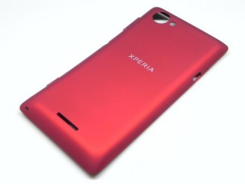 TAPA BATERIA XPERIA L C2104 C2105 S36H ROSADA