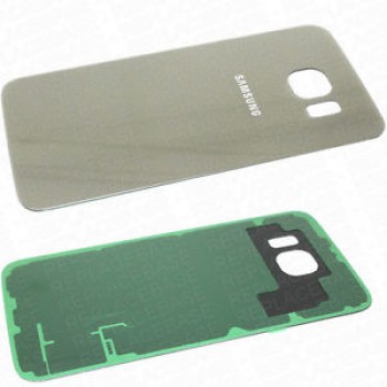 GLASS COVER TRASERO DORADO SAMSUNG GALAXY S6 SM-G920