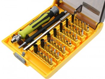 DESTORNILLADOR PENGFA PX8913 42 PIEZAS CAMBIABLES + EXTENSION RIGIDA + EXTENSIONH FLEXIBLE 