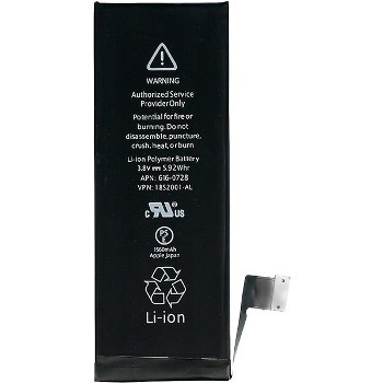 BATERIA APPLE IPHONE 5C/ IPHONE 5S APN 616-0728 VPN 1852001-AL 3.8V 1560 MAH